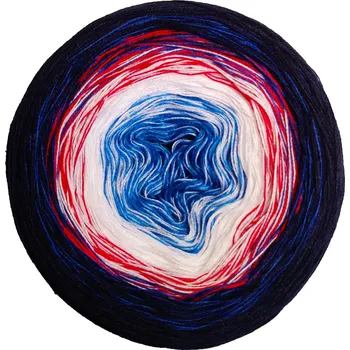 Příze Duhové klubko Námořník009 Délka návinu/Hmotnost: 1000 m/200 g