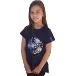 Dívčí tričko Loap Besla tmavě modré