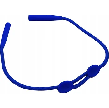 SILIKONOVÁ ŠŇŮRKA NA BRÝLE S REGULACÍ MODRÁ