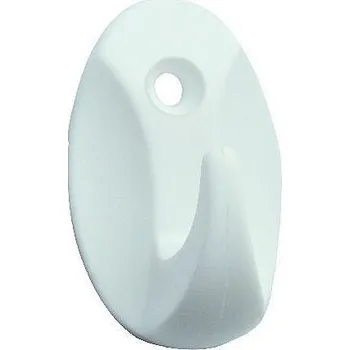 Věšák HÁČEK STABIL 2 bílý (blistr po 2ks)