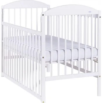 Dětská postýlka Dětská postýlka Basic, spouštěcí bok, 120x60 cm, bílá, Rozměry 120x60