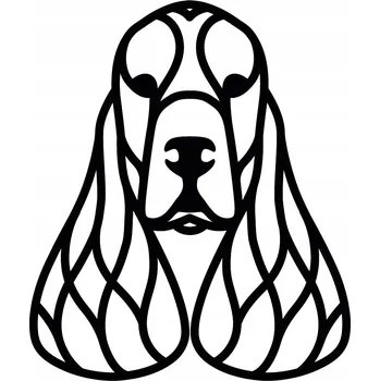 Obraz Nástěnná dekorace Springer španěl - nástěnná dekorace, obraz s prořezávaným vzorem