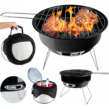 Zahradní gril Gril na dřevěné uhlí Gotel 25 x 25 cm