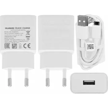 Síťová nabíječka Huawei microUSB typ B, USB pro Huawei 2000 mA 5 V bílá