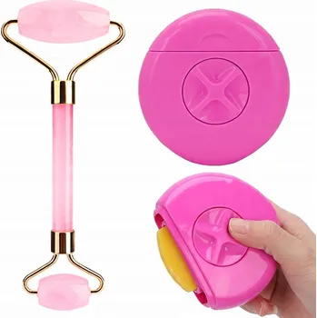 Masážní přístroj MASÁŽNÍ PŘÍSTROJ PŘÍSTROJ NA OBLIČEJ, HOLÍCÍ HOLICÍ STROJEK S VÁLEČKEM, SADA 3V1