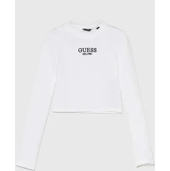 Dětské tričko s dlouhým rukávem Guess J4YI49.KBZP4.9BYH bílá 00X, vel. 158-166