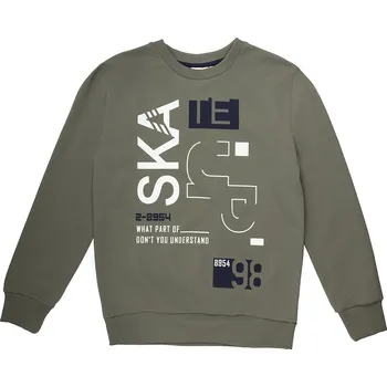 Chlapecká mikina Chlapecká mikina - Winkiki WTB 02844, khaki Barva: Khaki, Velikost: 164