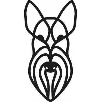 Obraz Nástěnná dekorace Skotský teriér pes nástěnná ozdoba obraz s prořezávaným vzorem