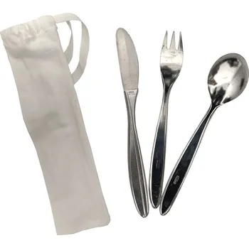 Příbor hliníkový RETRO MIKOV set s obalem