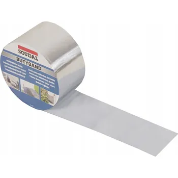 Izolační páska SOUDAL Butylová těsnicí páska pro střechy Butyband 150mm x 10m