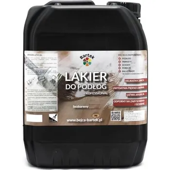 Lak na dřevo LAK NA PODLAHY BARTEK PROFESSIONAL 10L - VÝROBCE - LESK