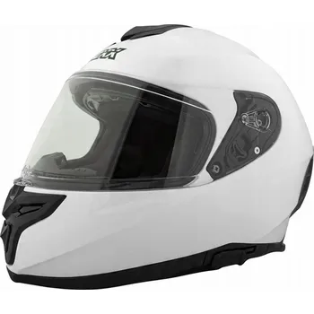 Helma na motorku MOTOCYKLOVÁ PŘILBA ZAVŘENÁ INTEGRÁLNÍ S BLENDOU S BÍLÁ HOMOLOGACE ECE