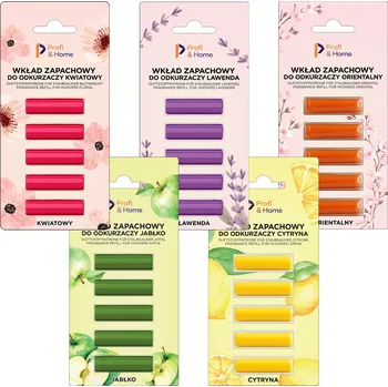 Vůně do vysavače Vůně do vysavače Mix Silné vonné vložky Tyčinky 25 Ks - Profi&Home