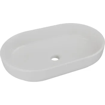 Umyvadlo Umyvadlo na desku RIVER II 55 cm šedé