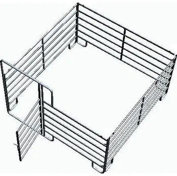 krmítko pro hospodářská zvířata Mobilní box z TEXAS panelů 3x3m