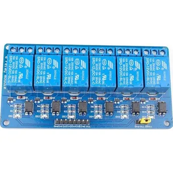 Dílna Modul relé 6x, napájení 24V, s optočlenem