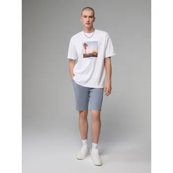 Pánská móda Bavlněné šortky - XXL - House - modrý - 901GL-55X