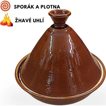 Hrnec AS Tajine Marocký hrnec na uhlí a plotnu