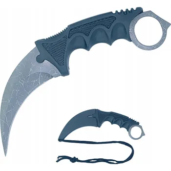Kuchyňský nůž NŮŽ SURVIVALOVÝ KARAMBIT CS:GO TRÉNINKOVÝ - Mesh