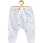 Dětské bavlněné kalhoty Jogger New Baby For Babies ocean, Velikost 80 (9-12m)