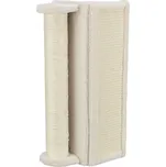 Trixie Škrábací rohová deska se sloupkem, 15 x 50 x 15 cm, béžová