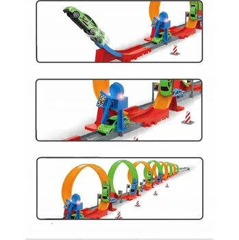 autodráha EXTRÉMNÍ ZÁVODNÍ AUTODRÁHA 8 OKRUHŮ + 3 AUTÍČKA V SADĚ