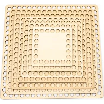 Galanterie Dno na košík, odstín bříza, čtverec - různé velikosti