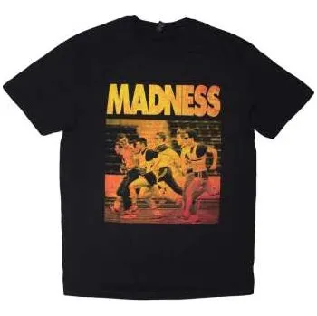 Pánské oblečení Merch Madness: Madness Unisex T-shirt: Gold Keep Moving (black) (x-large) XL