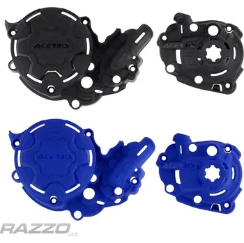 Kryty na víka motoru Acerbis X-Power Protection Yamaha YZ250F 24-.. WR250F 25-.. Černá