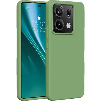Pouzdro na mobilní telefon Etteri Silicone kryt pro Xiaomi Redmi Note 13 Pro 5G light green
