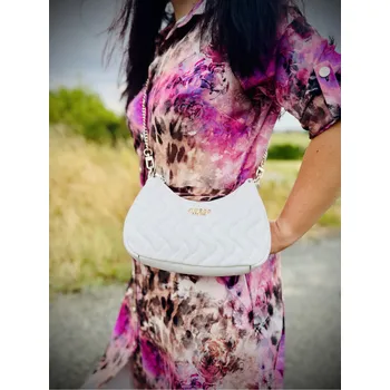 Hobo Bag Guess - bílá