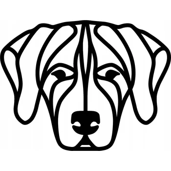 Obraz Nástěnná dekorace Rhodéský ridgeback - nástěnná dekorace, obraz s prořezávaným vzorem