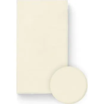 Prostěradlo Prostěradlo do postýlky, bavlna, krémové, 120 x 60 cm, Rozměry 120x60