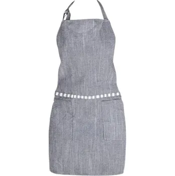 Kuchyňská zástěra FARTUCH KUCHENNY damski kapsy šedá kuchyňské potřeby univerzální