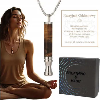 Náhrdelník Náhrdelník Lovly Tygří oko Nerezová Ocel 54 cm nastavitelný