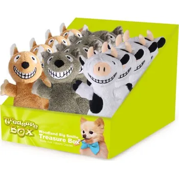 Hračka pro psa Box s vysmátými zvířátky AFP Treasure Box