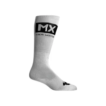 Pánské ponožky Mx ponožky Thor Mx Cool Sock Gray/Black, Velikost US 6-9