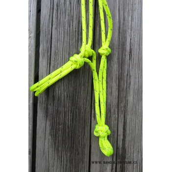 Ohlávka provazová /žlutá-reflexní/, Velikost Cob