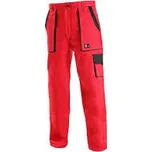 Kalhoty dámské CXS LUXY ELENA, červeno-černé, Velikost 54