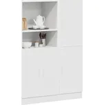 vidaXL Sada 2 kusů kuchyňských skříněk kompozitní dřevo [3324148] Barva: Bílá