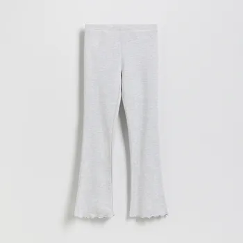 Dětská móda Reserved - Rozšířené legíny - světle šedá - 939FF-09M - 939FF-09M-134