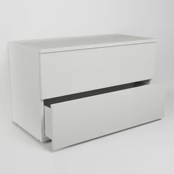 Komoda Skříňka s dvěma zásuvkami (v. 50cm)