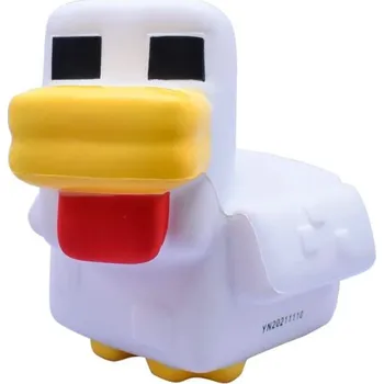 Hračka Antistresová Minecraft Mega Squishme Chicken 16cm