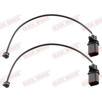 Brzdová destička Výstražný kontakt, opotřebení obložení quick brake WS 0211 A