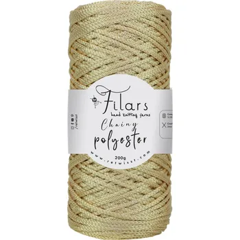 Příze ReTwisst Chainy polyester 32004 zlatožlutá