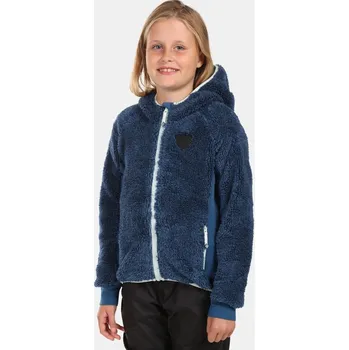 Chlapecká mikina Dětská fleecová mikina KILPI Norka modrá Velikost: 110, kód: KP-WJ0211KIDBL110