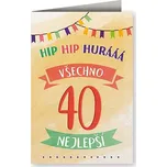 Nekupto GRAT3486-115X170 přání k 40.…