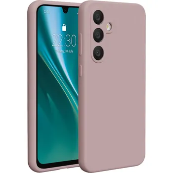 Pouzdro na mobilní telefon Silikonový kryt Etteri pro Samsung Galaxy S24 FE světle růžový