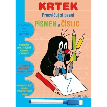 Předškolní výuka Krtek 1 - Procvičuj si psaní písmen a číslic
