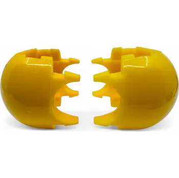 Rozebíratelná plastová svorka - žlutá